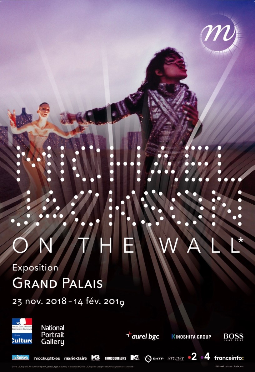 Affiche de l’exposition Michael Jackson "On the Wall" .© Adagp, Paris 2018