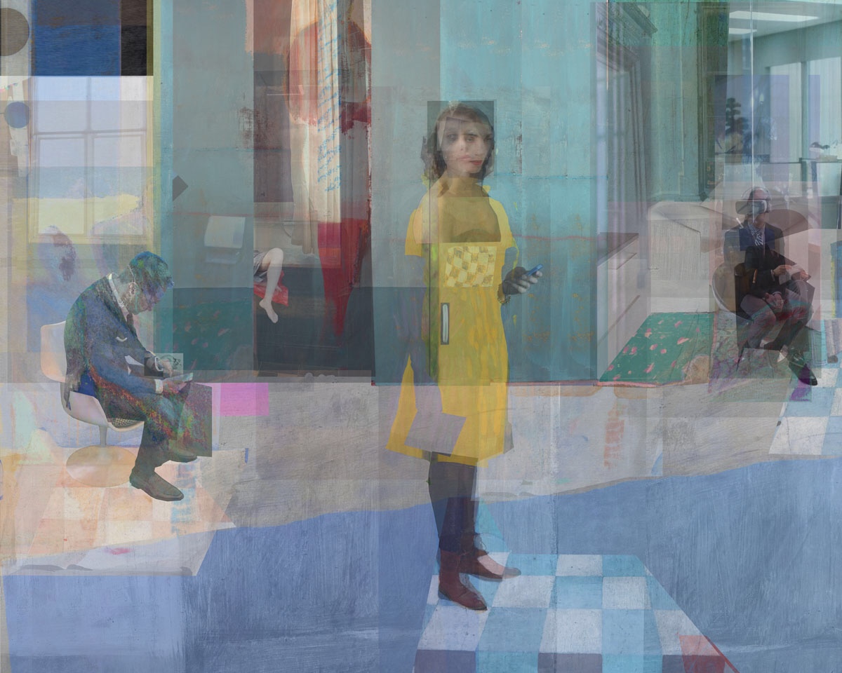 Mood In A Room. Catherine Balet. Courtesy Galerie Thierry Bigaignon.