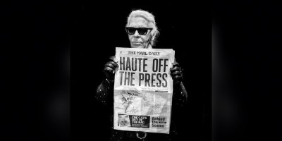 Karl Lagerfeld en 2014. ©️: Nikos Aliagas