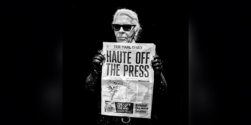 Karl Lagerfeld en 2014. ©️: Nikos Aliagas