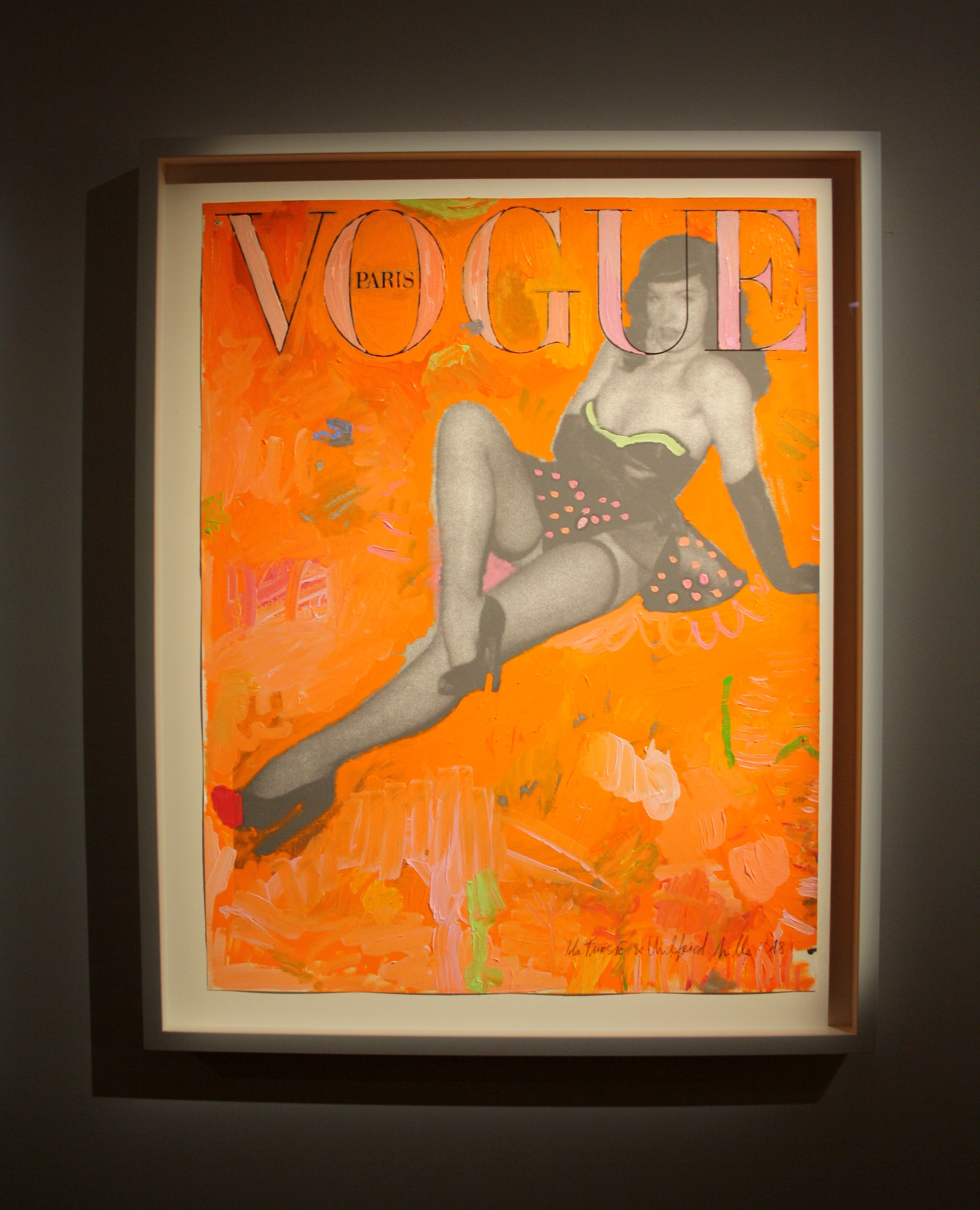 Bettie Page en Une de Vogue Paris