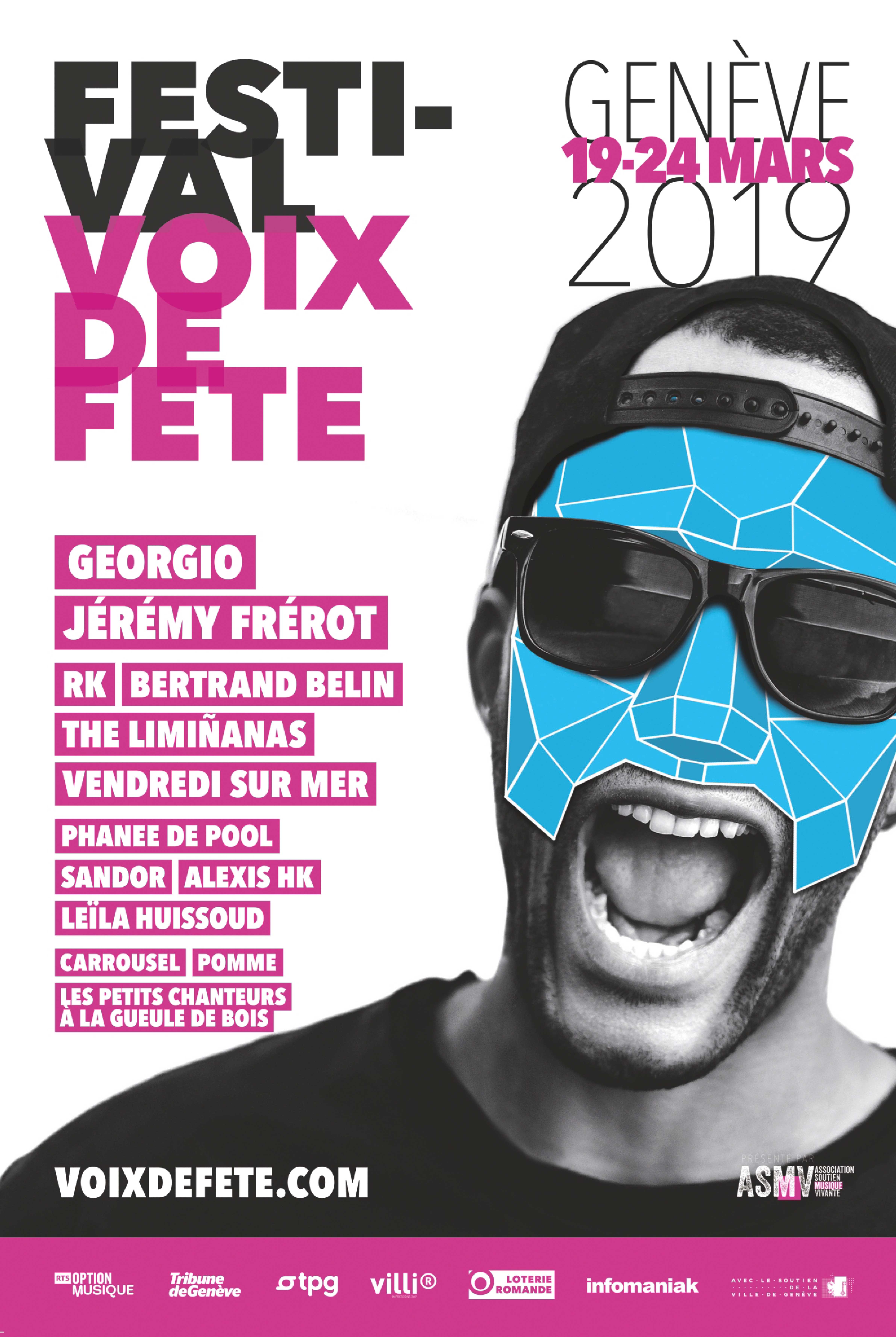Affiche festival Voix de Fête 2019