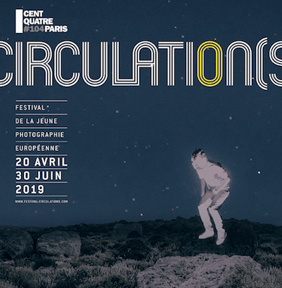 Affiche du festival de la Jeune Photographie Européenne, Circulation(s)