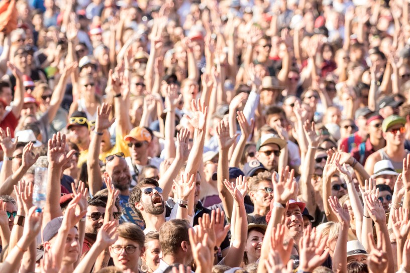 Photo d'ambiance Paléo Festival 2018. © Nicolas Patault