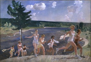 Deïneka, Pleine liberté. Saint-Pétersbourg, Musée national Russe © Adagp, Paris, 2019 / photo State Russian Museum, St. Petersburg