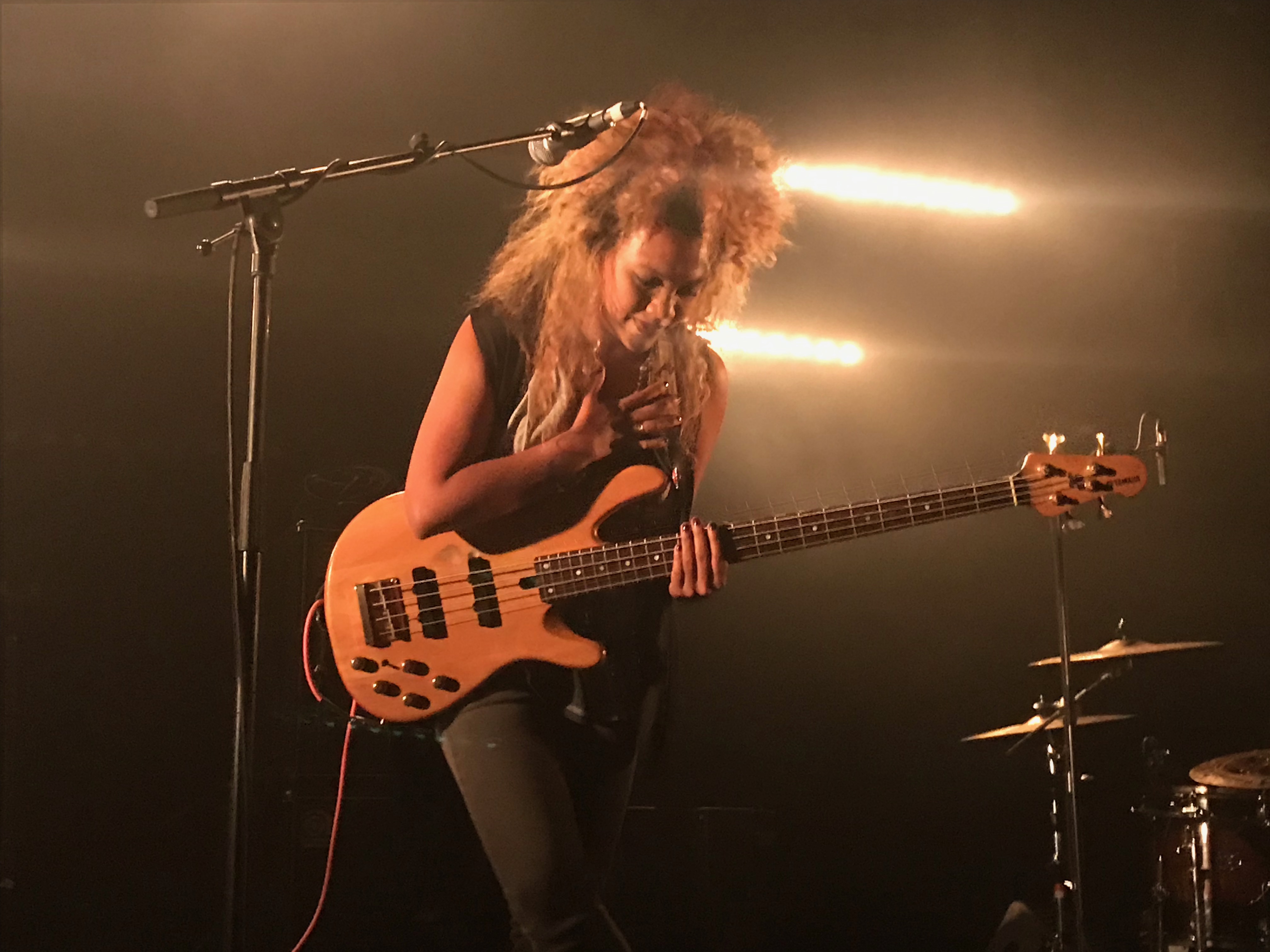 Kristel, sur la scène du Fgo-Barbara le 20 mars 2019. © saint_xsl1