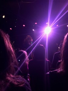 La Bronze sur la scène du Pan Piper à paris le 8 mars 2018.