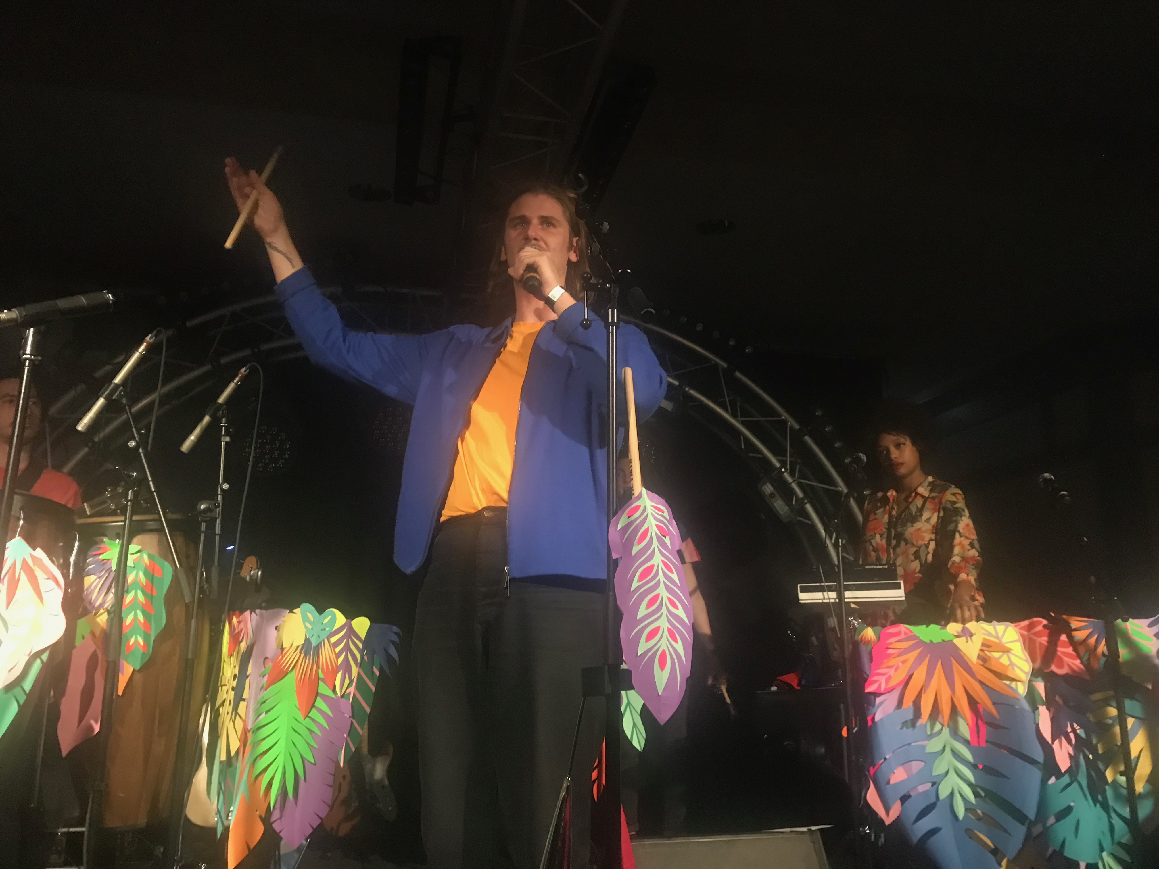 Voyou, lors de sa prestation au festival Voix de Fête, le samedi 23 mars 2019 à Genève.