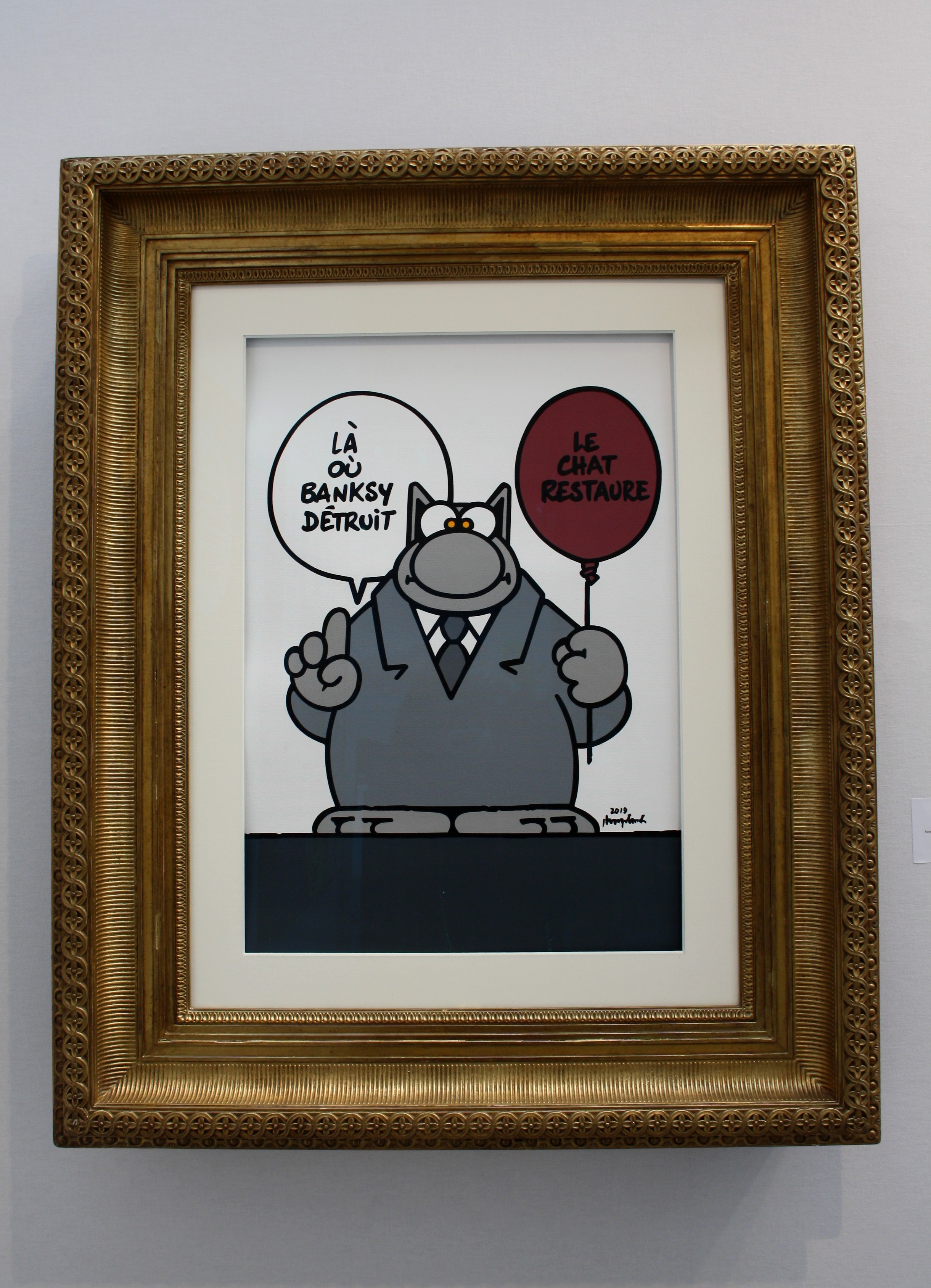 Banksy revisité Art Paris Art Fair 2019