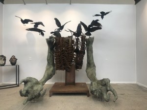 "La cage Thoracique" by Lydie Arickx.