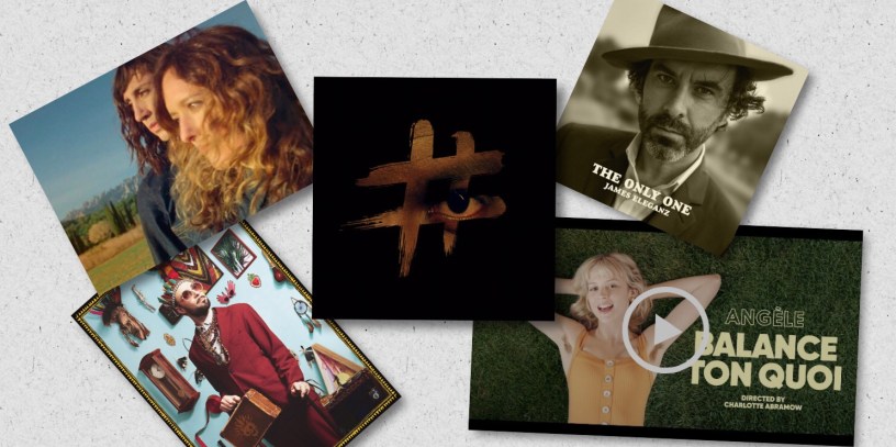 les clips de la semaine #10 avec Di#se, Auren, Angèle, James Elganz et El Gato Negro.