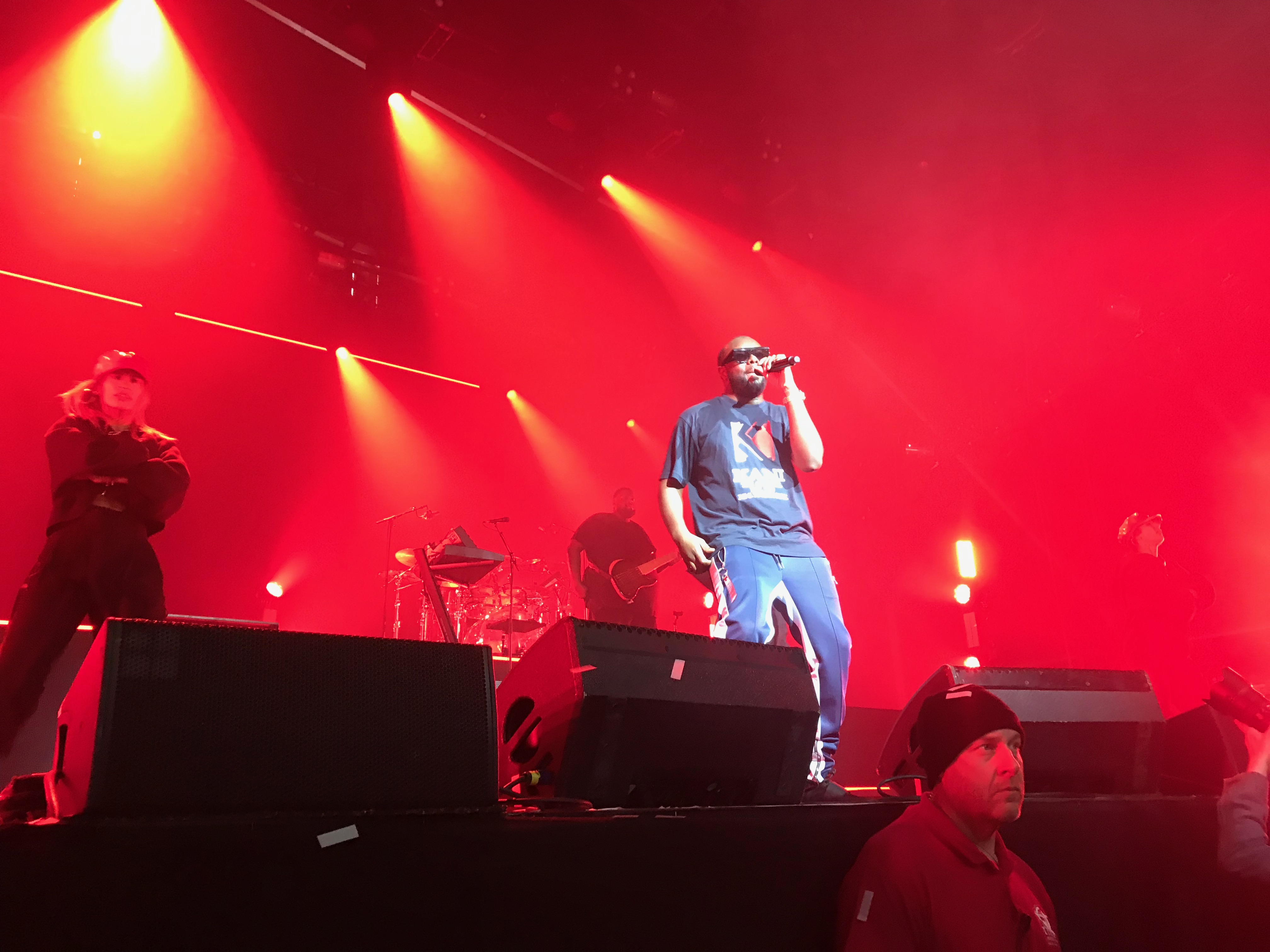 Maitre Gims était chargé de clôturer la 43ème édition du Printemps de Bourges, dimanche 21 avril 2019. © saint_xsl1