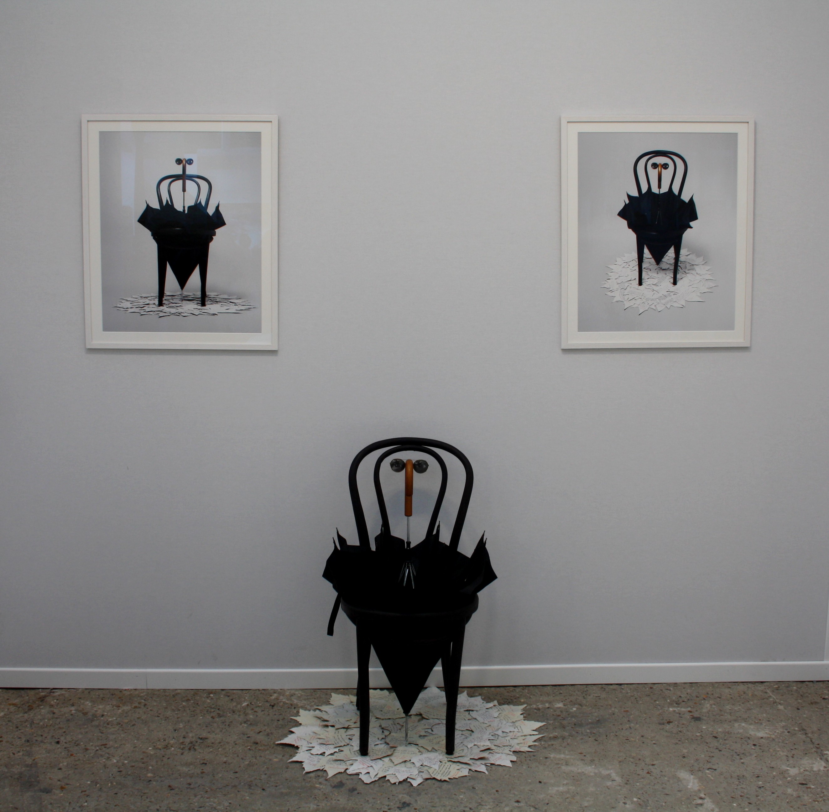 Sculpture et chapeau Art Paris Art Fair 2019