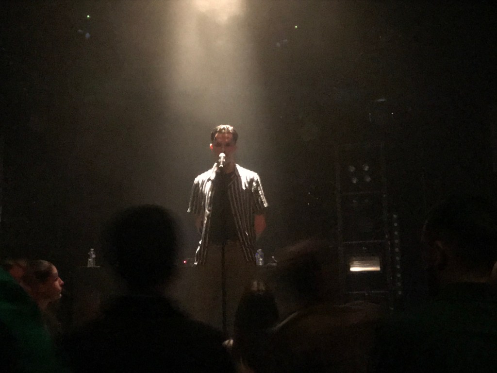 Babs sur la scène de l'Affranchi à Marseille, dans le cadre de la finale nationale du Buzz Booster, samedi 18 mai 2019.