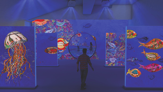 Exposition immersive dans l'univers de Larrieu