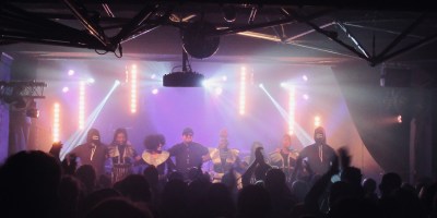 Muthoni Drummer Queen, sur la scène du Badaboum, mardi 21 mai 2019.