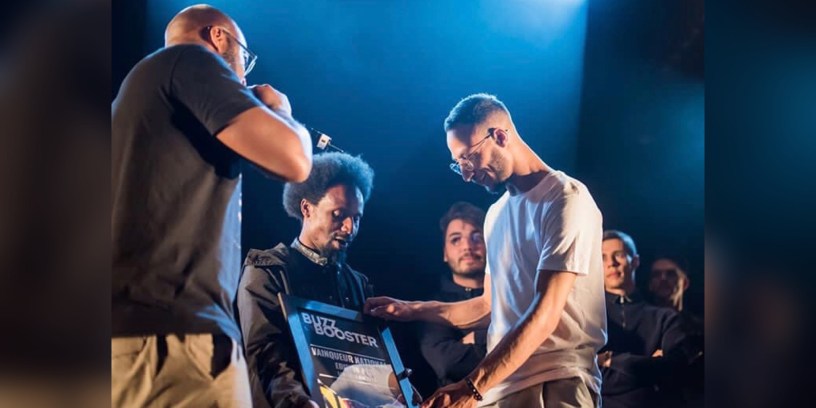 Skow Vainqueur de l'édition 2019 du dispositif Buzz Booster. Photo : Florian Gallène.