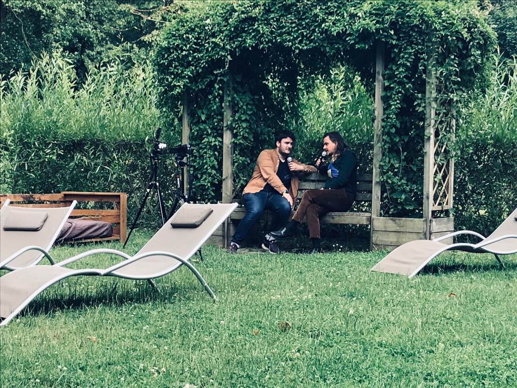Flavien Berger en interview, Magnifique Society 2019. ©: @saint_chrislin