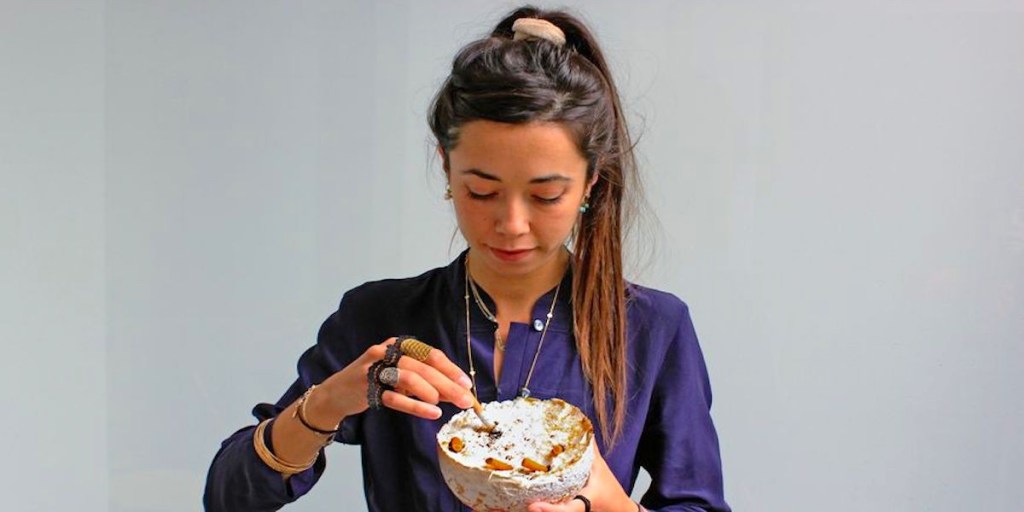 Champignon "Mange-mégots" d'Audrey Speyer, Cabaret Vert 2019.