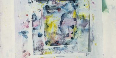 Kitikong Tilokwattanotai - A mirror - monoprint - 89x58cm - 2019