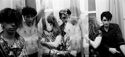 The Cramps backstage Bobino, 1981