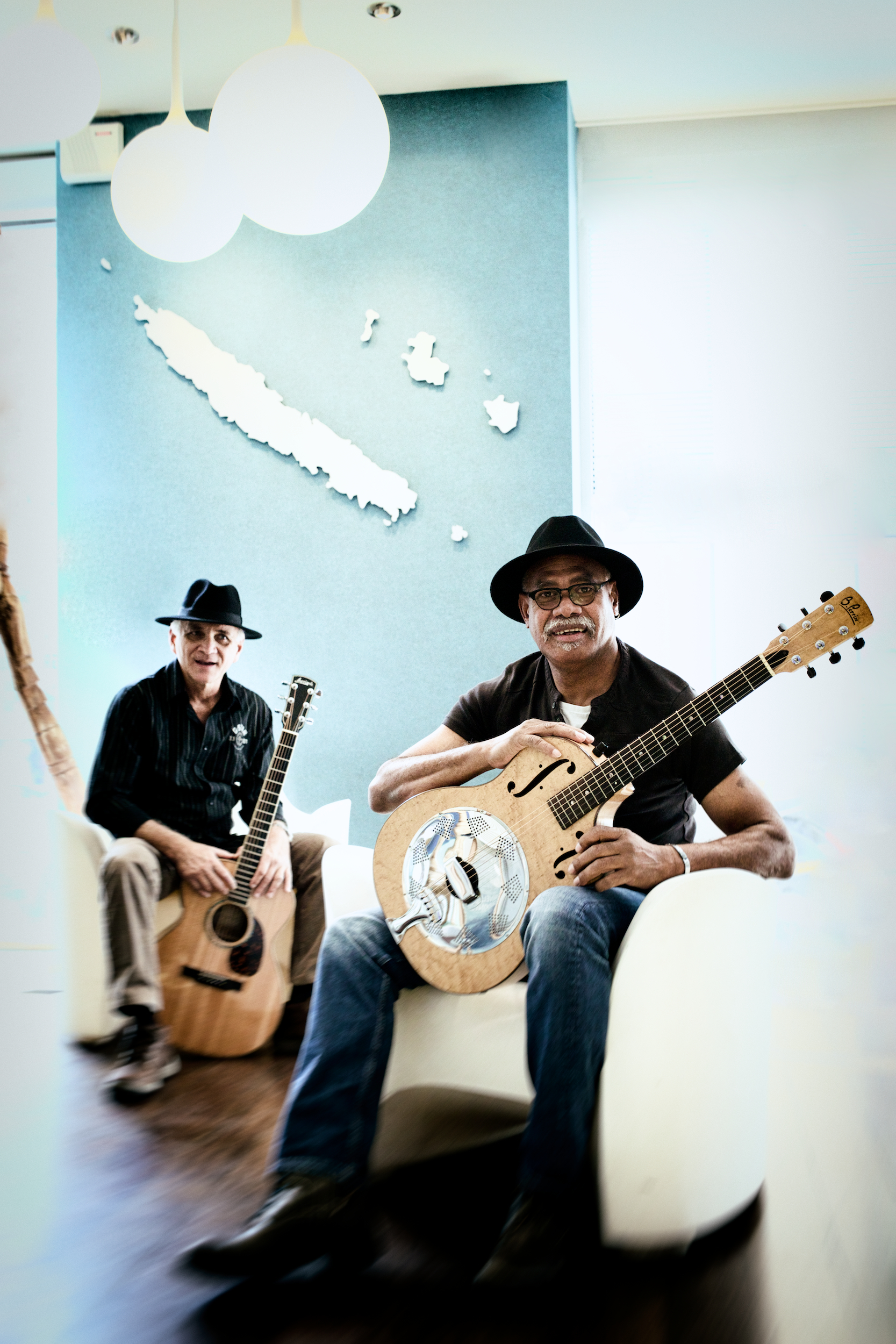 Kaori à la Maison de la Nlle Calédonie