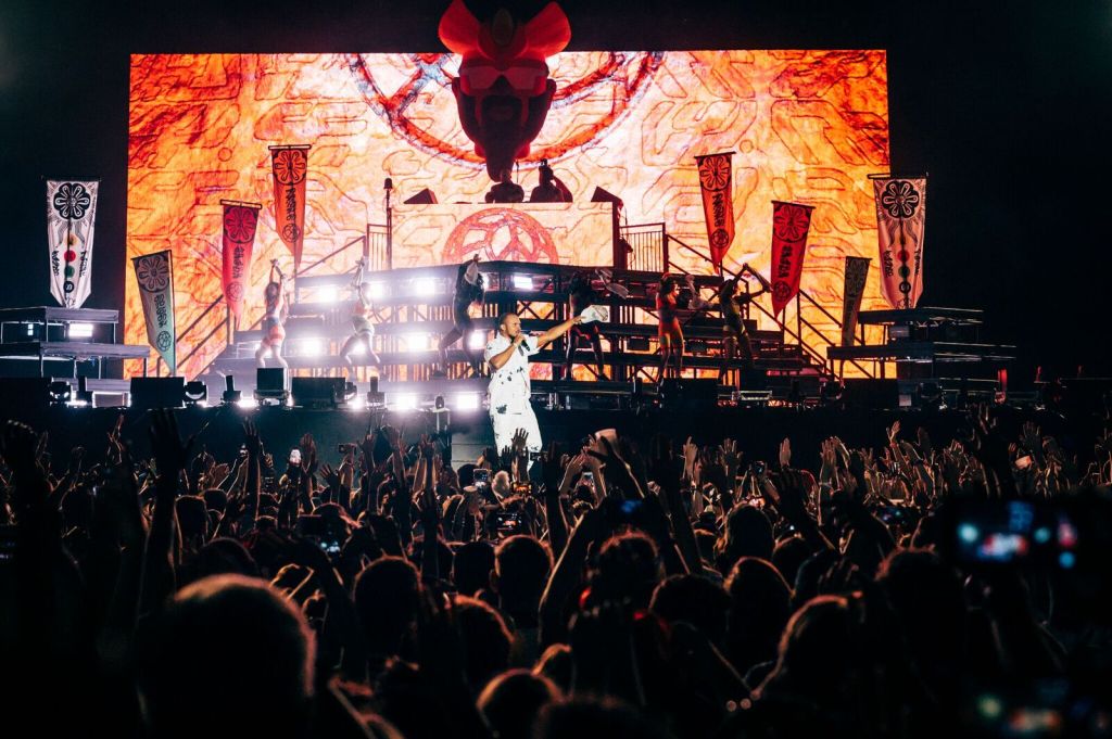Major Lazer, Rock en Seine 2019. ©: Olivier Hoffschit