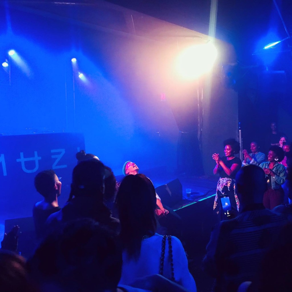 le jeune producteur et Dj Muzi au Badaboum le 27 septembre 2019.