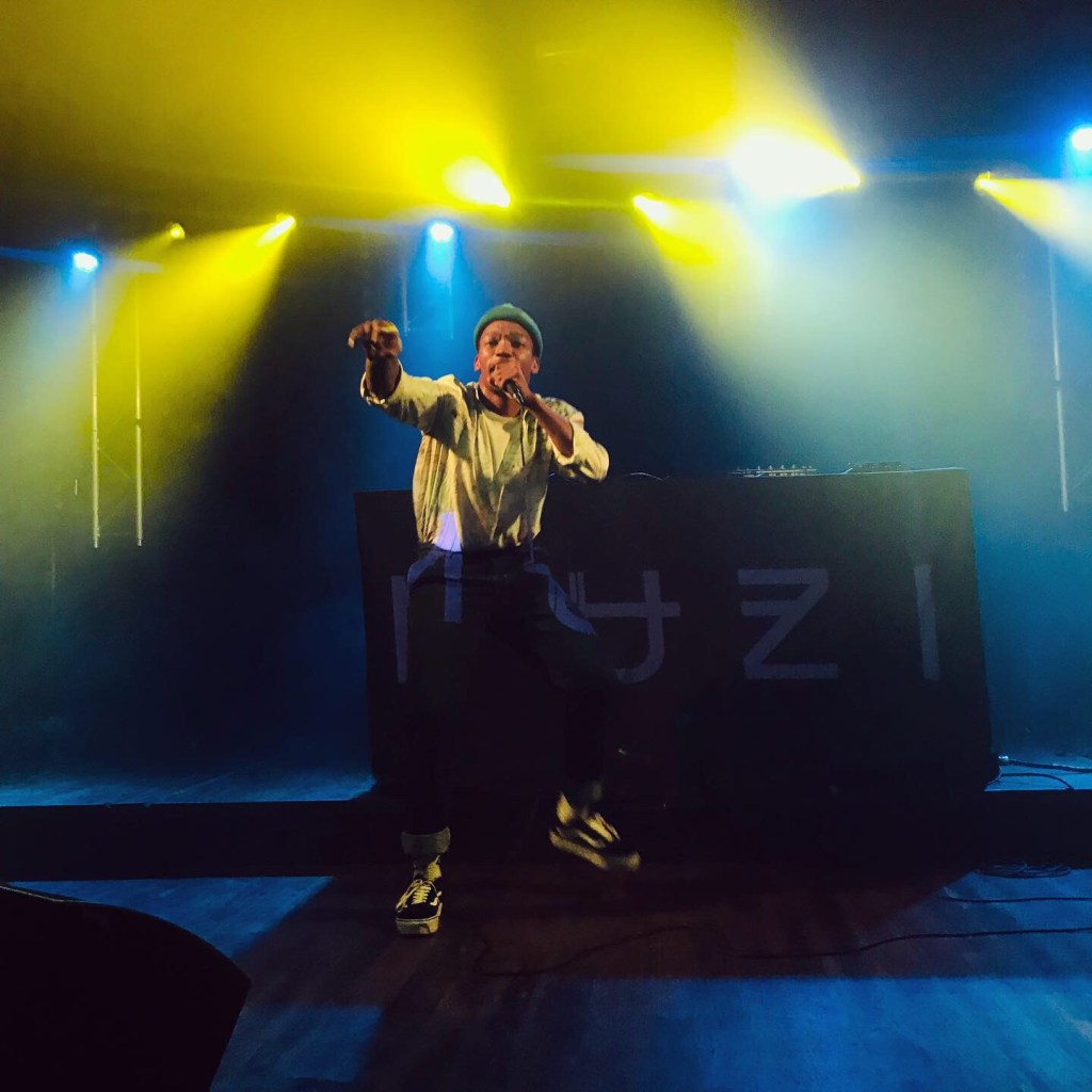 le jeune producteur et Dj Muzi au Badaboum le 27 septembre 2019.