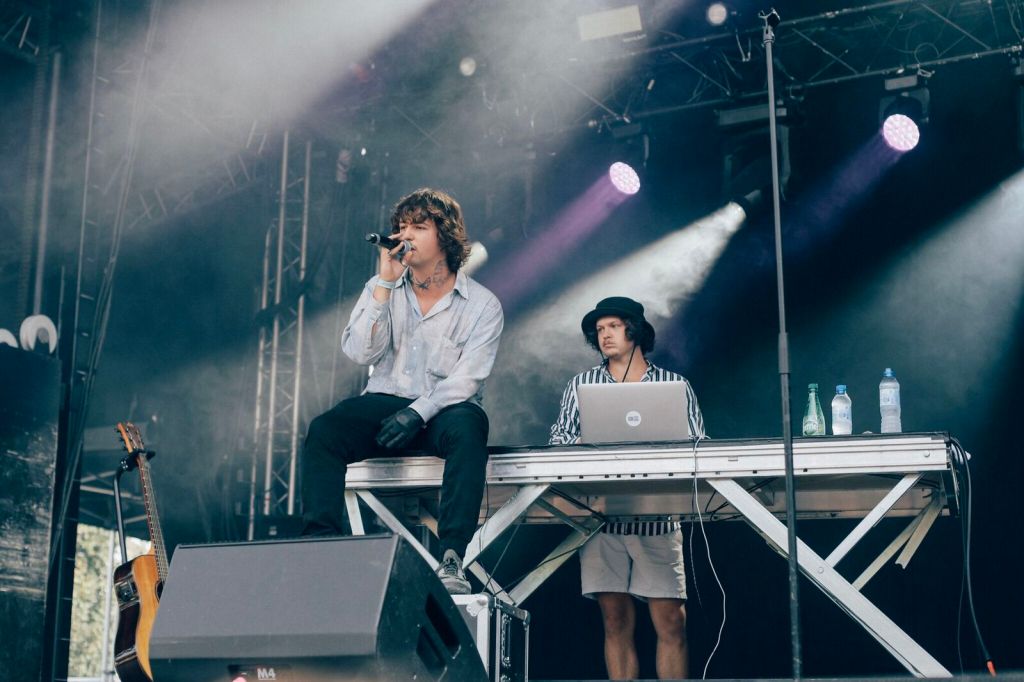 Zed Yun Pavarotti, Rock en Seine 2019.