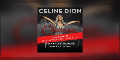 Celine Dion aux Vieilles Charrues 2020.