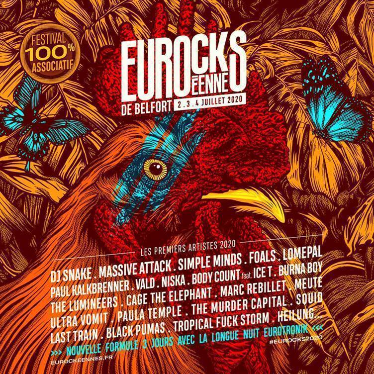 les premiers noms des Eurockéennes 2020