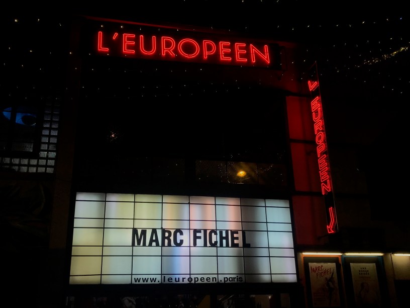 Marc Fichel en concert à L'Européen, le 2 décembre 2019.