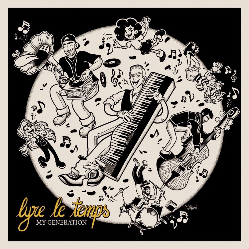 Visuel EP "My Generation" de Lyre le Temps
