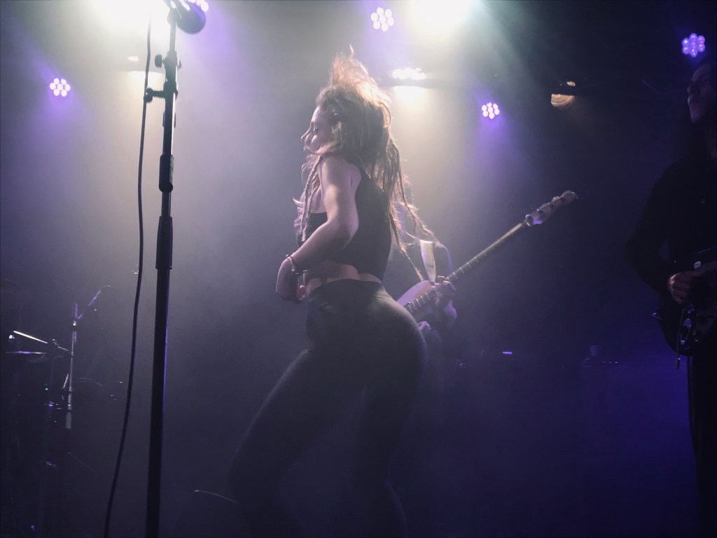 Louise du groupe Ceylon à la Boule Noire, jeudi 23 janvier 2020.