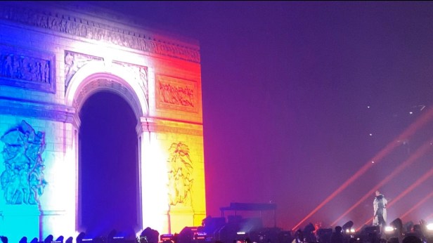 Dj Snake lors de son show exceptionnel à l'U Arena, samedi 22 février 2020.