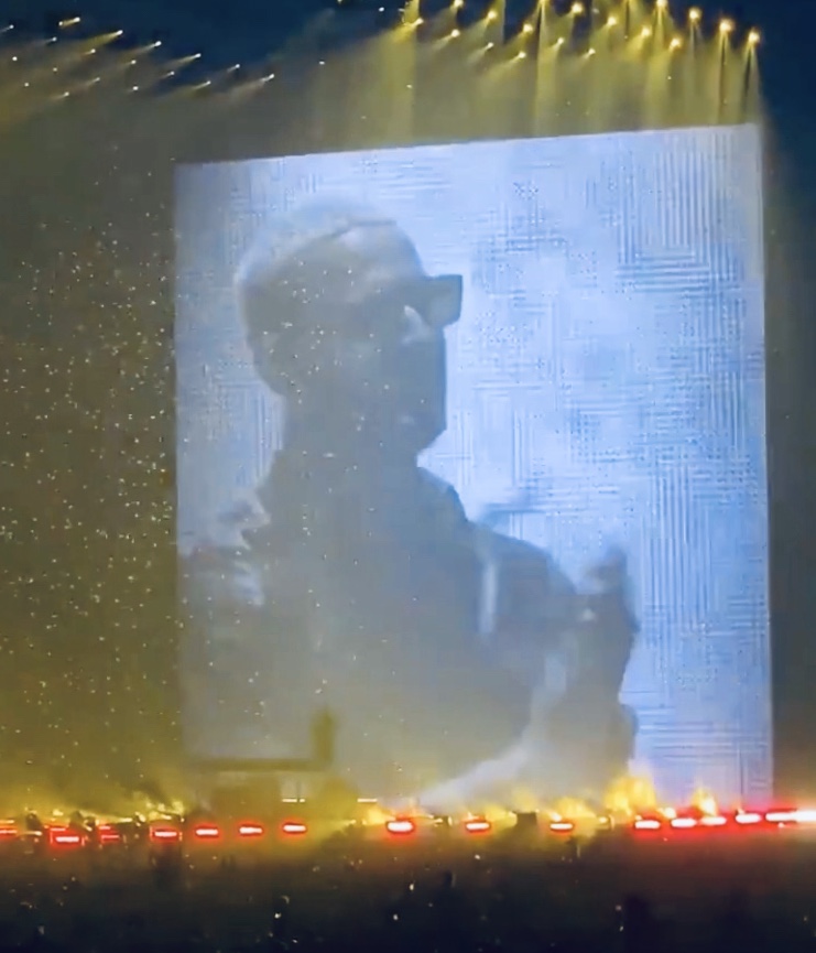 Dj Snake lors de son show exceptionnel à l'U Arena, samedi 22 février 2020.