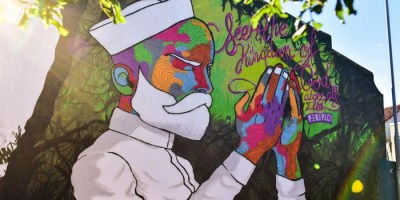 Exposition "Afrofuturisme Ecologique" de Raphael Federici à l'Espace Oberkampf.