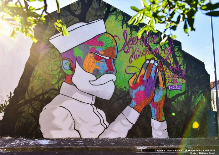 Exposition "Afrofuturisme Ecologique" de Raphael Federici à l'Espace Oberkampf.