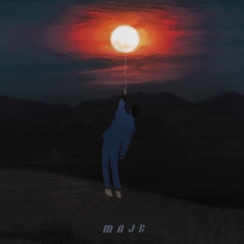 Visuel "Maje", le premier EP de Masoe disponible depuis le 10 février 2020.
