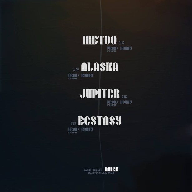 Visuel "Maje", le premier EP de Masoe disponible depuis le 10 février 2020.