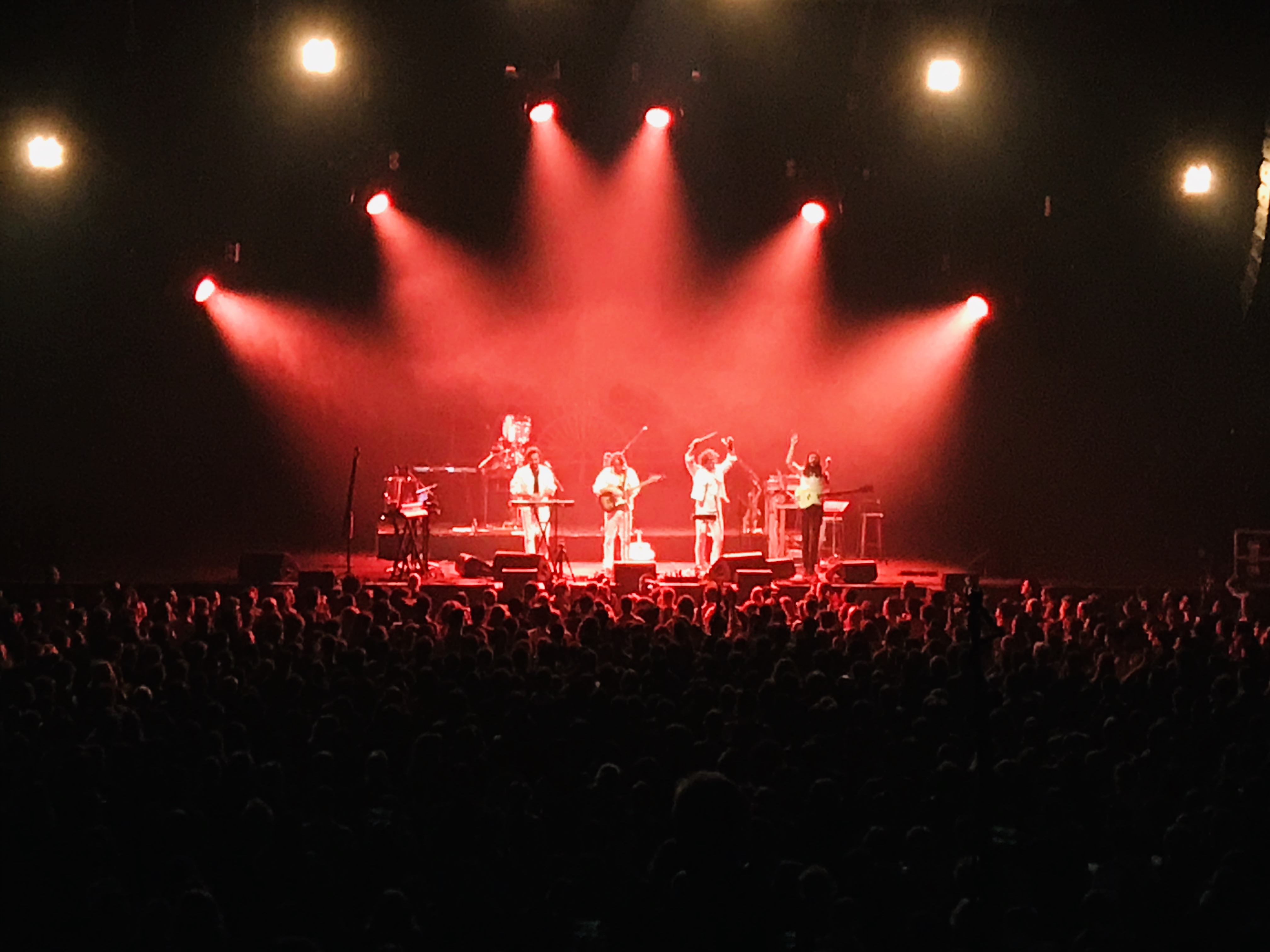 Slim & The Beast, en 1ère partie de Caravan Palace au Zénith de paris le 7 mars 2020.