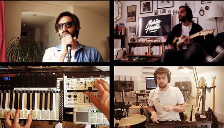 Capture d’écran "La Dolce Vita", une reprise du duo Blanche.