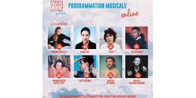 Programmation musicale online Champs-Élysées Film Festival