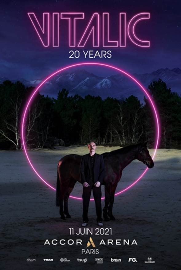 Vitalic 20 Years, le 11 juin 2021 à l'Accor Arena.