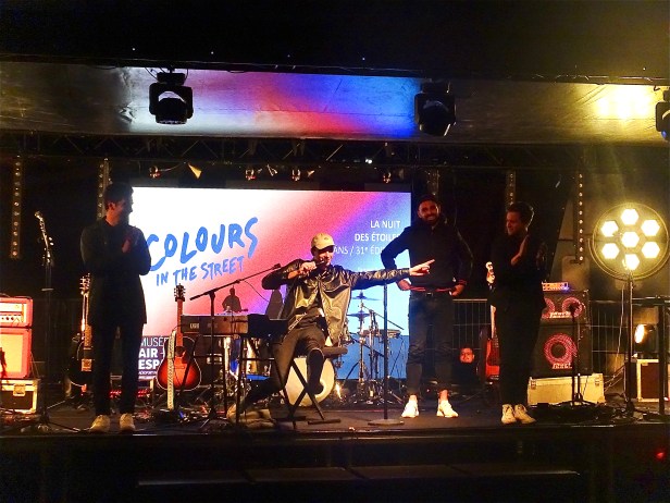 Colours In The Street au musée de l'air et de l'espace pour la Nuit des étoiles le 7 août 2021.