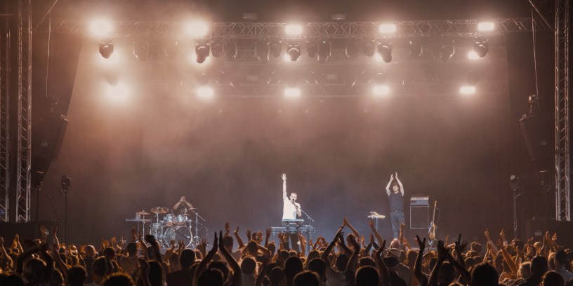 Hervé au Festival Grandes Marées le 29 juillet dernier. (c): Didrik Launay Derain