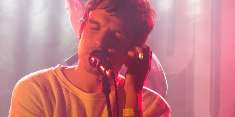 Blond, sur la scene du Pop Up du Label le 14.10.21. (c): @phenixwebtv.com