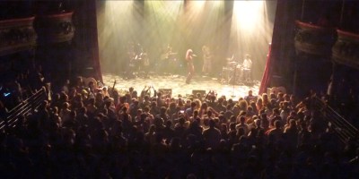 Crystal Murray sur la scène de La Cigale le 14.10.21