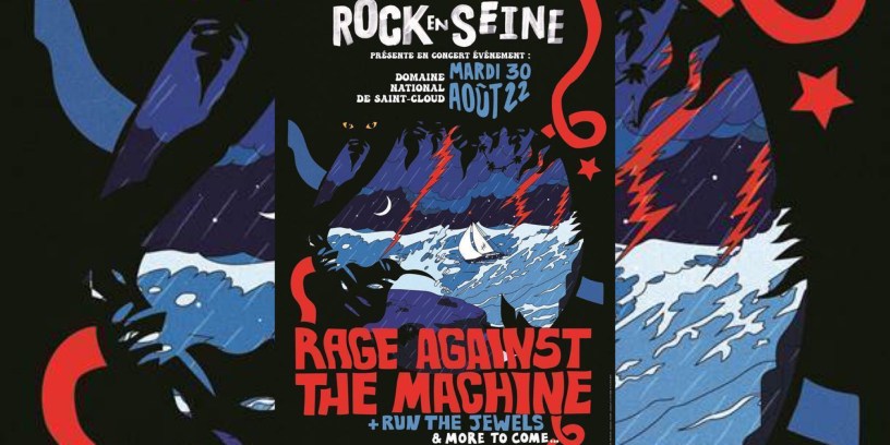 Rage Against The Machine + Run Jewels, annoncés à Rock en Seine le 30 août 2022.